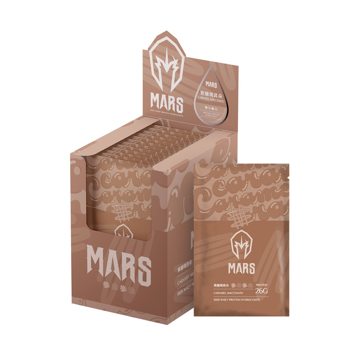 CARAMEL MACCHIATO COFFEE FLAVOR WHEY PROTEIN (HYDROLYSATE)