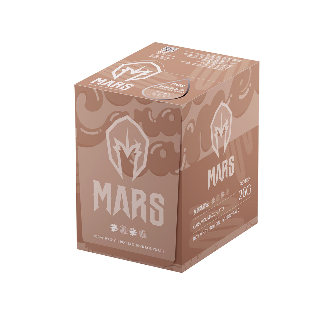 CARAMEL MACCHIATO COFFEE FLAVOR WHEY PROTEIN (HYDROLYSATE)
