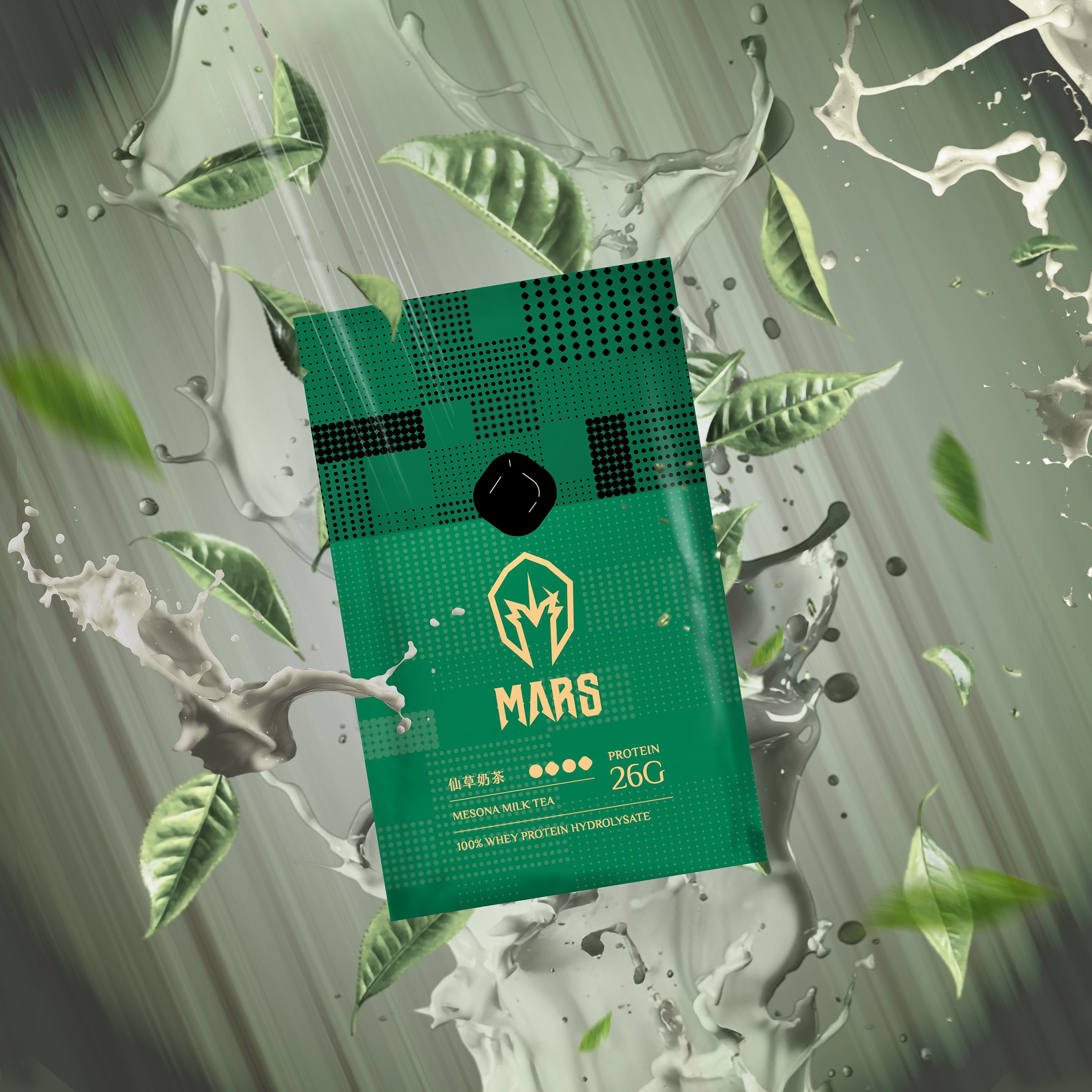Mars Tea MARS - Mesona Milk Tea Flavor Whey Protein (HYDROLYSATE) – Mars Whey ...