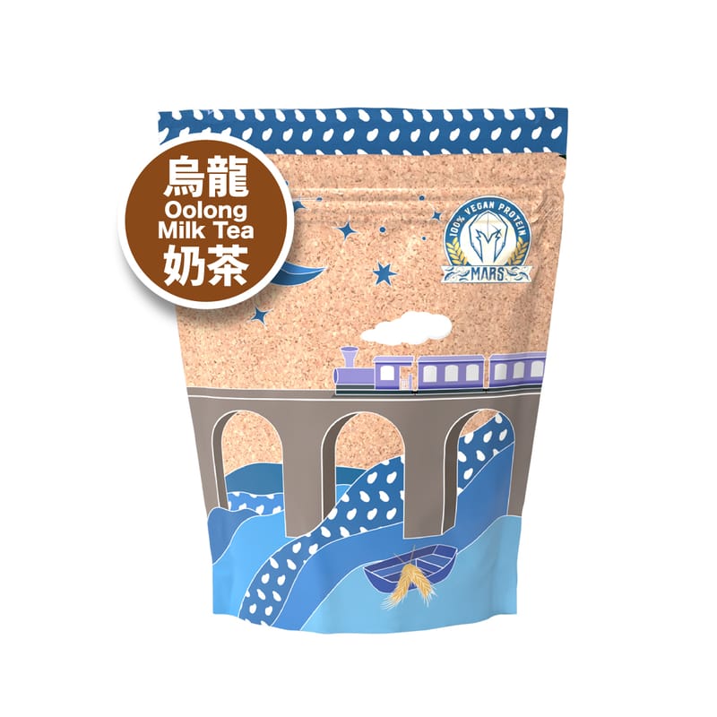 OOLONG MILK TEA FLAVOR VEGAN SOY PROTEIN (ISOLATE)