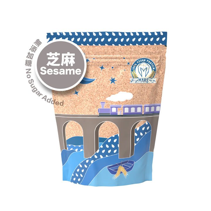 SESAME (NO SUGAR ADDED) FLAVOR VEGAN SOY PROTEIN (ISOLATE)
